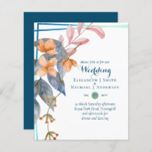 PRESUPUESTO Jardín de hojas de la boda de otoño in