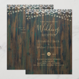 PRESUPUESTO LUCES RÚSTICAS INVITACIÓN DE RECEPCIÓN