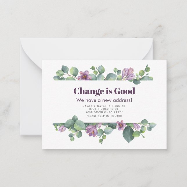 Presupuesto Nueva dirección Eucalyptus Invitación  (Anverso)