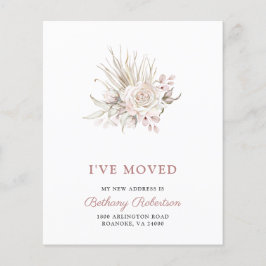 Presupuesto Nueva tarjeta de movimiento de rosas r