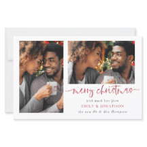 Presupuesto para recién casados 2 fotos Tarjeta na