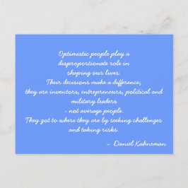 presupuesto postal inspirador