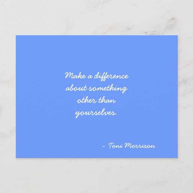 presupuesto postal inspirador (Anverso)