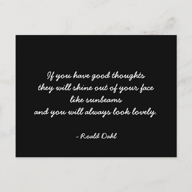 presupuesto postal inspirador (Anverso)