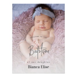 Presupuesto | Poster de señas de bienvenida para b