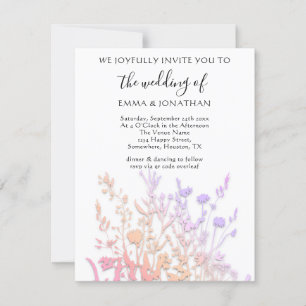 Presupuesto QR CÓDIGO Floral Meadow Rosa Blanca