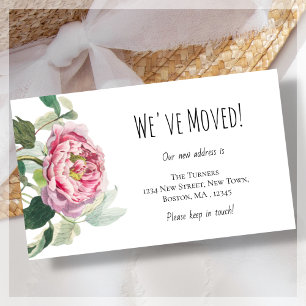 Presupuesto que hemos movido tarjeta de Invitación
