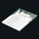 Presupuesto ¿Qué Tan Bien Conoce El Bloc De Notas<br><div class="desc">¿Busca una opción económica y económica para los juegos de ducha de novia? ¡Bueno, estamos aquí para ayudar! Este bloc de notas de 40 páginas es una buena manera de ahorrar dinero mientras se asegura de que todos tengan una explosión en su ducha de novia. ¡Desgarre fácilmente las sábanas y...</div>