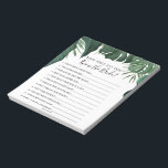 Presupuesto ¿Qué Tan Bien Conoce El Bloc De Notas<br><div class="desc">¿Busca una opción económica y económica para los juegos de ducha de novia? ¡Bueno, estamos aquí para ayudar! Este bloc de notas de 40 páginas es una buena manera de ahorrar dinero mientras se asegura de que todos tengan una explosión en su ducha de novia. ¡Desgarre fácilmente las sábanas y...</div>