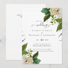 PRESUPUESTO Rosas Blancas Bouquet Floral Boda