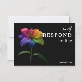 🌈 Presupuesto RSVP en línea Technicolor Love
