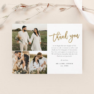 Presupuesto Tarjeta de Agradecimiento de Boda con