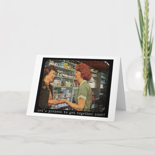 Pretendamos juntar la tarjeta de felicitación (Anverso)