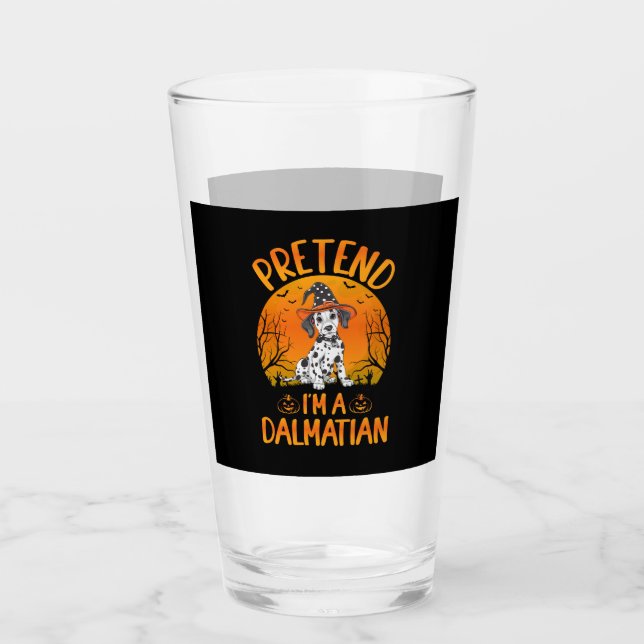 Pretende que soy un perro dálmata Halloween (1) (Anverso)