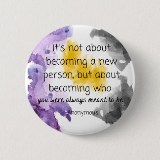 Pretende Ser Un Botón De Color De Orgullo No Binar