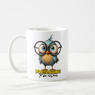 Pretendiendo ser una taza de pájaro normal