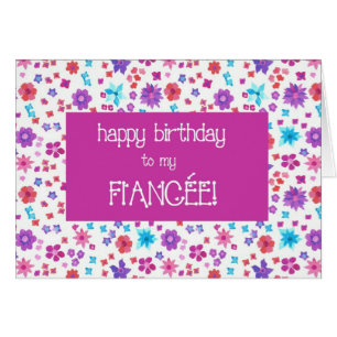 Pretty Ditsy Floral For Fiancee Birthday