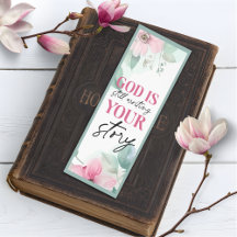 Pretty Floral God is Still Writing Your Story 