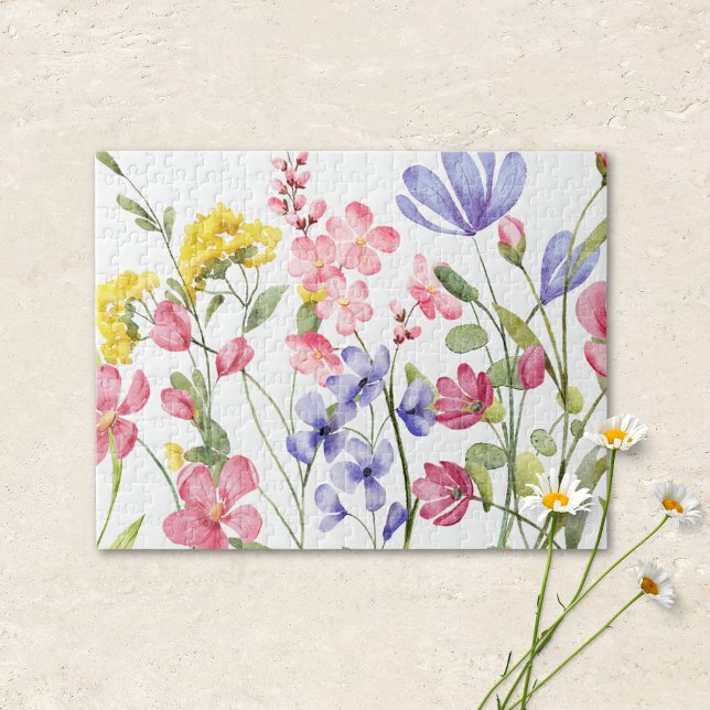 Pretty Wildflowers Jigsaw Puzzle (Subido por el creador)
