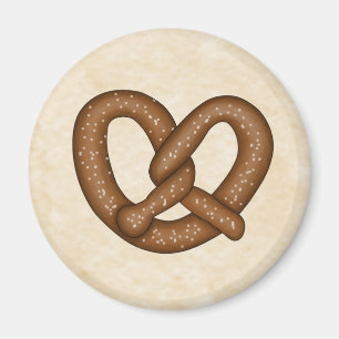 Pretzel con imán Bkgd Beige