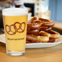 Pretzels superpuestos - cara única - Oktoberfest