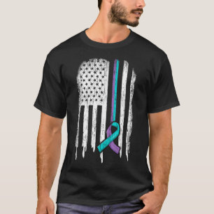 Prevención Del Suicidio Camisa Bandera De Eeuu Sui
