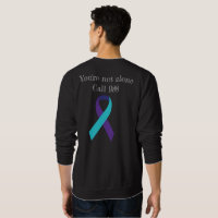 Prevención del suicidio Camisa sudorosa 988