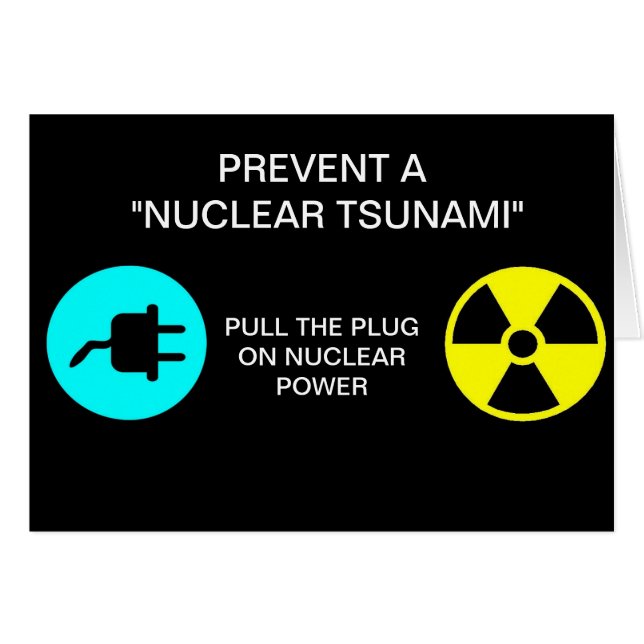 PREVENIR UN "TSUNAMI NUCLEAR" (Anverso (Horizontal))