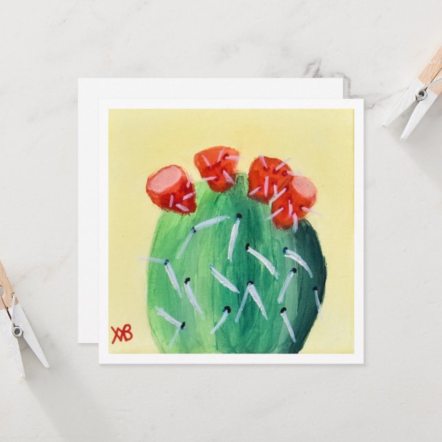 Prickly Pear Cactus (Anverso/Reverso In Situ)