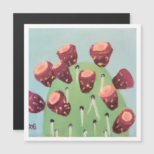 Prickly Pear Desert Cactus (Anverso/Reverso)