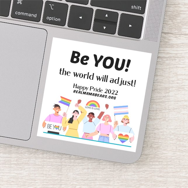 Pride Vinyl Pegatina (Detalle)