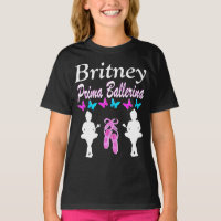 PRIMA BALLERINA PERSONALIZADO EN CAMISETA