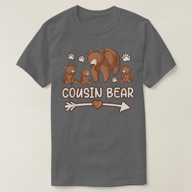 prima con 3 camiseta de cubo, camiseta de oso prim (Diseño del anverso)