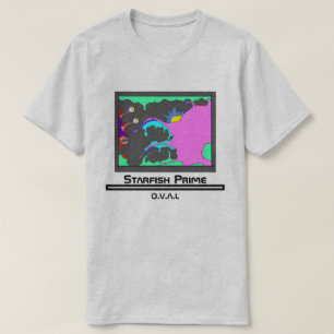 Prima de las estrellas de mar: Camiseta OVAL
