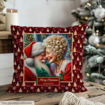 Prima Santa Pareja clásica de almohada de vacacion