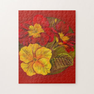 Primarios de primavera arte pintura rompecabezas r