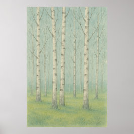 Primavera 6, abril silencio, impresión estacional