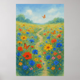 Primavera 7, Susurros de Flor Silvestre, impresión