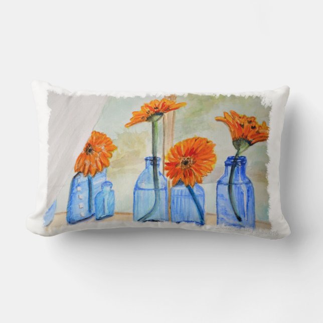Primavera a la almohada floral del verano (Anverso)