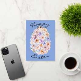 Primavera Bebé Flores Azules Feliz Pascua