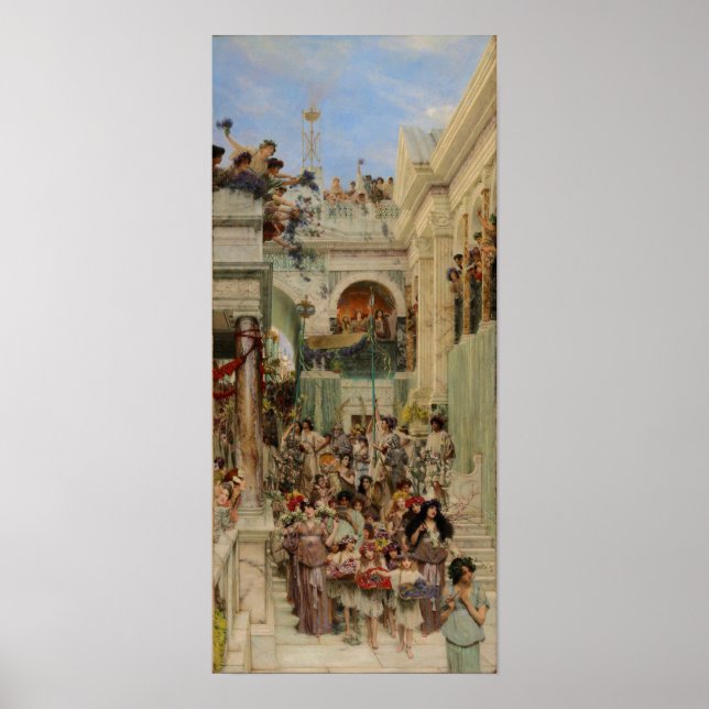 Primavera de Alma Tadema - Arte de época (Frente)