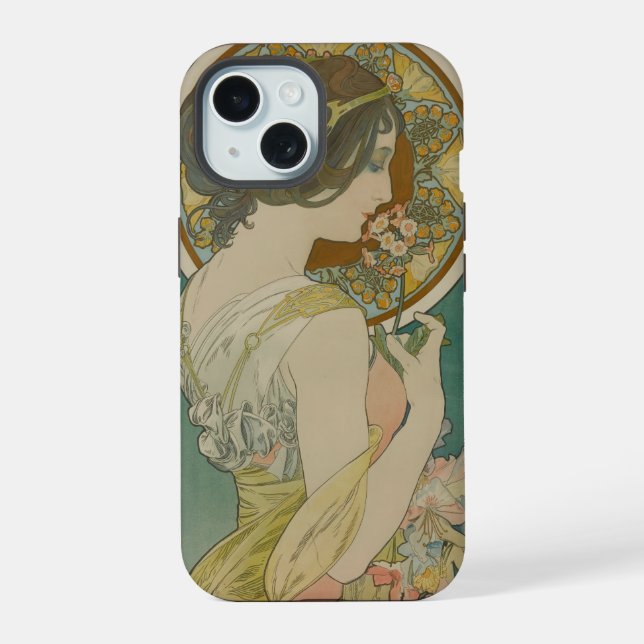 Primavera de Alphonse Mucha (1899) (Reverso )