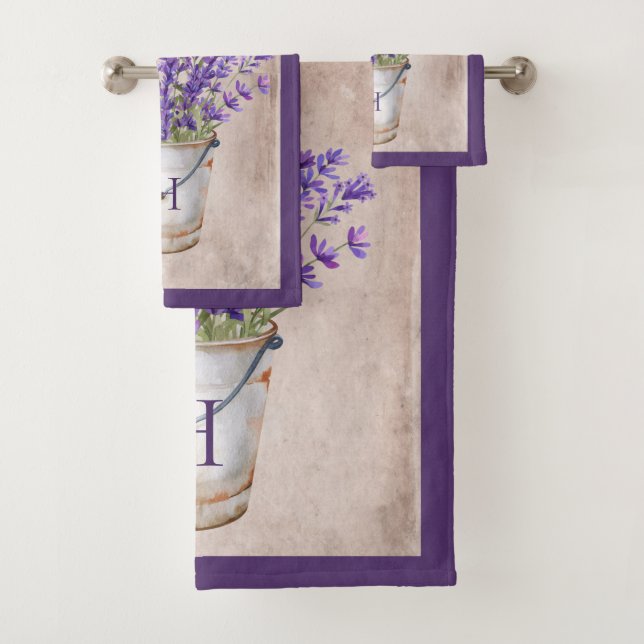 Primavera de casa de campo / Lavanda de verano en  (In situ)