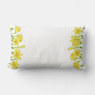 Primavera de la tierra en una almohada lumbar (D)