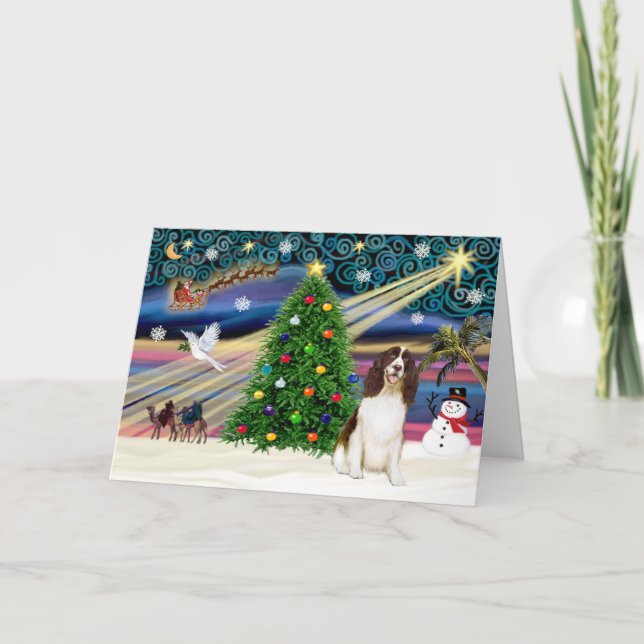 Primavera de navidad mágica-inglesa (Anverso)