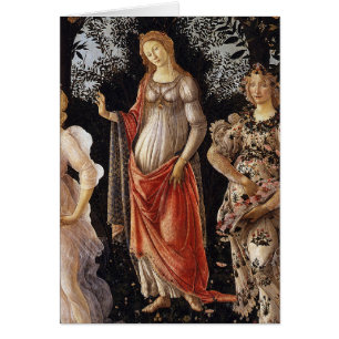 Primavera, detalle de Venus, por Sandro Botticelli