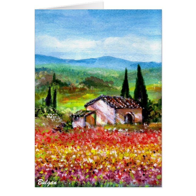 PRIMAVERA EN EL CAMPO TOSCANO (Frente)