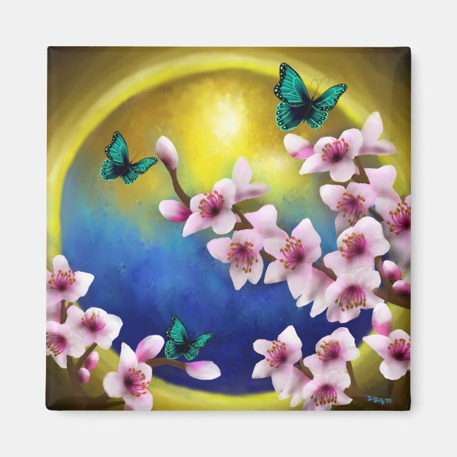 Primavera en el imán del cielo (Frente)