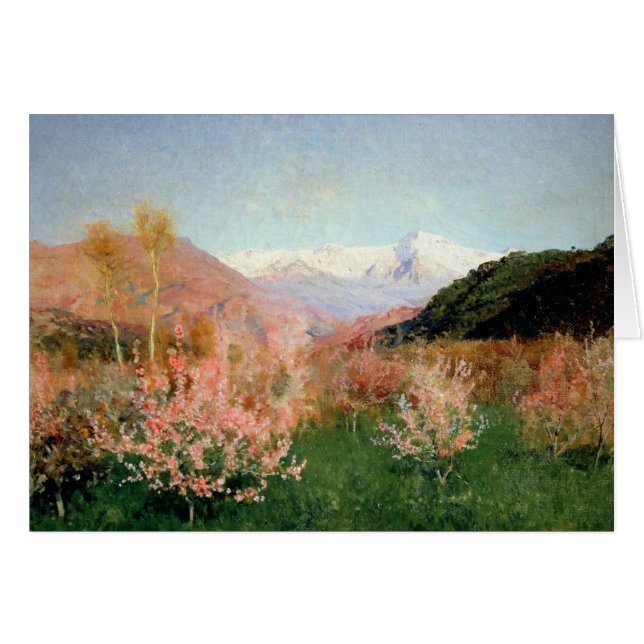Primavera en Italia, 1890 (Anverso (Horizontal))