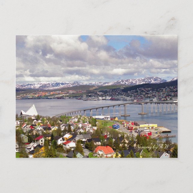 Primavera en la postal norte (Anverso)